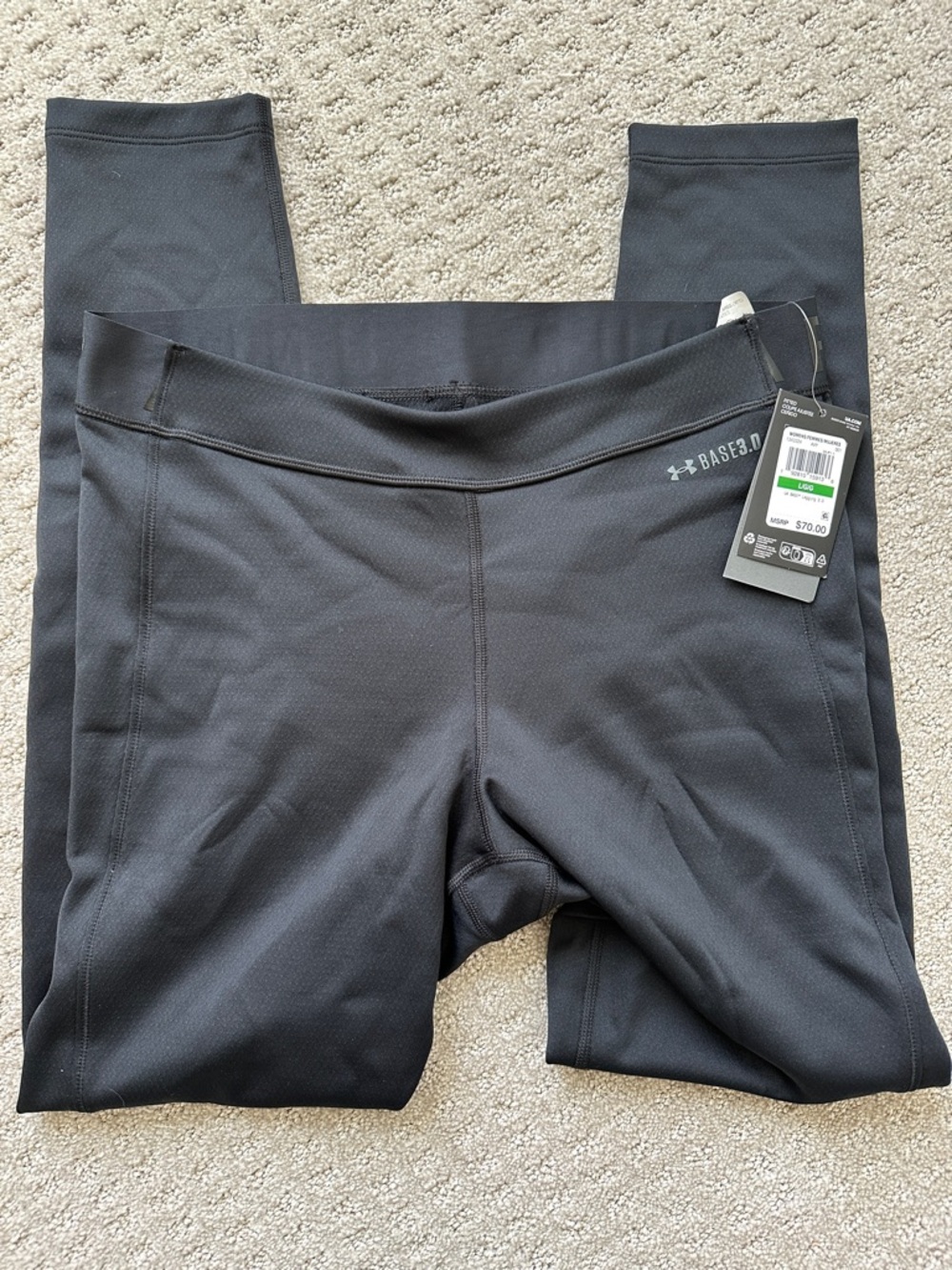 Under Armour Black Base 3.0 legging